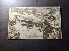 Mint Mexico Revolution Military PPC Postcard Gen Pancho Villa Road into Torreon picture