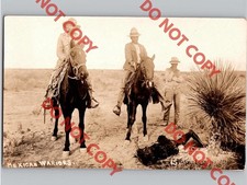 c1910 Mexican Warriors Horses Guns Dead Body Soldier Mexico Border War RPPC picture