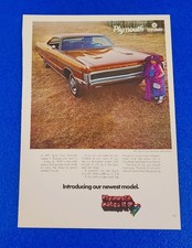 1970 Plymouth Sport Fury GT Ad Vintage Chrysler Mopar 440 V8 Muscle Car Shop Art picture