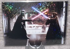 Vader 2026 Topps Chrome Star Wars Galaxy Death Star Duel Mini Diamond Refractor picture