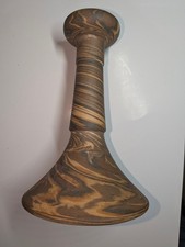 Mission Swirl Candlestick Holder - Niloak Pottery picture