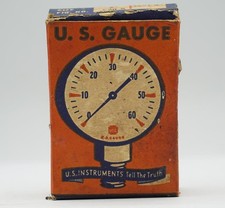 U.S. Gauge U.S. Instruments Empty Box Advertising picture