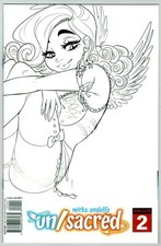 Unsacred #2 B&W Variant Mirka Andolfo Ablaze Comics picture