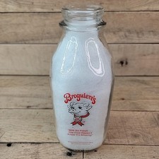 Broguiere's Dairy Milk Bottle Montebello California 32 Oz picture