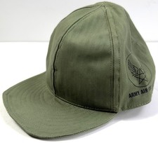 WWII US AIR CORP FORCE PARATROOPER A3 MECHANICS FLOPPY BRIM FIELD CAP-LARGE picture