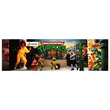 TMNT Teenage Mutant Ninja Turtles Arcade Marquee 27”x8” Backlit picture