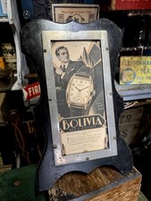 Antique 1920s 30s Store Counter Show Card Holder Advertising Display Easel Frame picture