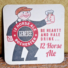 Genesee 12 Horse Ale Beer Coaster ... 4