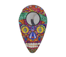 CALAVERA - Xikar Xi2 Cigar Cutter, Spring-Loaded Guillotine Action, Skull Design picture