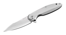 Ruike P128-SF Folding Pocket Knife 14C28N Steel Harpoon Blade Frame Lock Beta + picture