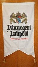 VTG Large Prinzregent Luitpold® Konigliches Weissbier® Pub Bar Beer Banner Flag picture