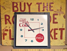Antique Drink Coca-Cola Clock picture