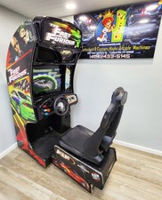 The Fast and Furious Sit Down Arcade Driving Video Game Machine - 27
