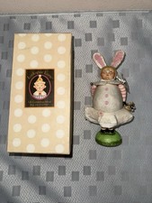 Larkspur Lane Silvestri BUELLA BUNNY Figurine Lib Cummings-Mead EASTER, 9