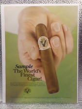 Vintage Avo Uvezian Cigar Paper Magazine VTG 2003 Print Advertising Full Page Ad picture