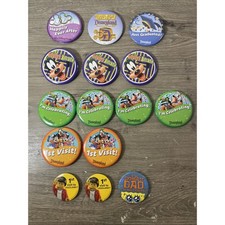 Lot of 13 Disney Park Celebration Buttons & Legoland Pins - Goofy 1st Visit picture