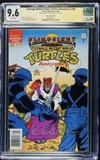 TEENAGE MUTANT NINJA TURTLES ADVENTURES 60 CGC 9.6 JSA Signed by Kevin Eastman  picture
