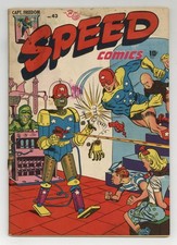 Speed Comics #43 GD 2.0 1946 picture