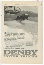 1920 Denby Motor Truck Co. Ad: 4 Ton Municipal Truck Pic in Caldwell, Idaho picture