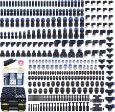 350 PCS Pneumatic Quick Connect Air Hose Fitting Kit picture