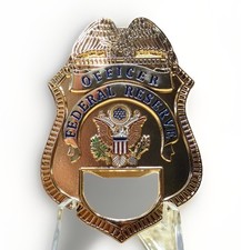 United States FEDERAL RESERVE POLICE LAW ENFORCEMENT Officer Challenge Coin picture