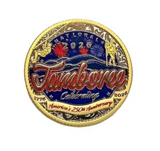 2026 National Scout Jamboree America 250 HEAVY 2” Challenge Coin picture