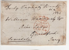 Nathaniel Curzon, 2nd Baron Scarsdale Signed Free Front 1834 / Autograph picture