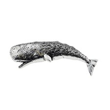 Sperm Whale English Pewter Lapel Pin Badge Brooch Moby Dick Book Gift Steampunk picture