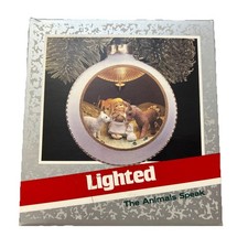 Hallmark Keepsake Ornament The Animals Speak Christmas Magic Lighted , New picture