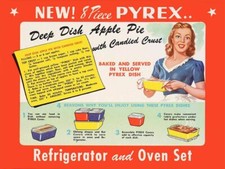 PYREX GLASS REFRIGERATOR OVEN SET 16