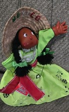 Vintage Mexican Folk Art Marionette – Muñecas Momis - New picture