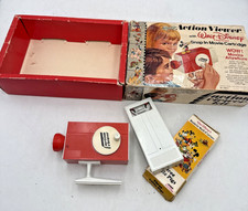 Vtg 1971 Walt Disney Action Films Viewer Toy In Orig. Box 2 Movies TESTED WORKS picture