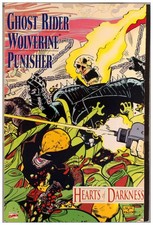 Ghost Rider Wolverine Punisher Hearts of Darkness #1 1991 Marvel Comics VF+ picture