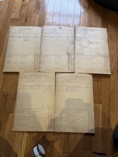 W.B Bronander Patent Archive - 5 Original Folders- 1940-1949 - Full Sets picture