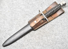 Swiss model 57 Combat Knife Bayonet with Scabbard and Frog picture