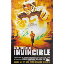 Vince Papale Autographed Invincible 11x17 Mini Movie Poster (Green Pen) w/ 