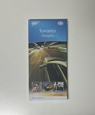 new Toronto Ontario Canada AAA/CAA City Series map 2019 unfolded GTA picture