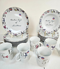 Better Homes & Gardens 12 Days of Christmas Plates Bowls Mugs SOLD BY THE PIECE picture
