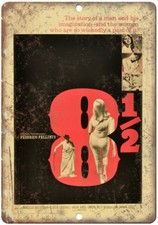 8 1/2 weeks federico fellini's Movie Poster 12
