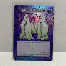 Cryptid Camp TCG Victorian New Year Serialized 096/150 Holiday Pack 1 Christmas picture