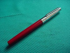 A BEAUTY* Vintage Esterbrook Cartridge Fountain Pen Deep Red 1550 Nib - WRITES* picture