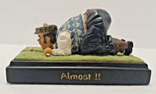 Humorous Golfer Fore Laughs Perfect Putt Figurine Classic VTG Collectible Almost picture