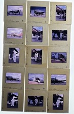 15 Vintage 1961 Kodachrome Slides Grumman F8F Bearcat N7700C Bill Fornof Aviator picture