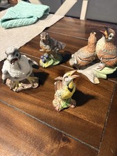 NICE LOT OF 4 VINTAGE Boehm USA Porcelain Y BIRD FIGURINES  MINT picture