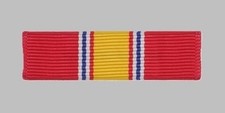 US Armed Forces National Defense Service Korea , Vietnam, Ribbon Only-No Mount picture