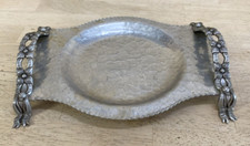 RODNEY KENT Hand Wrought Hammered Art Aluminum Metal #440 Serving Tray picture