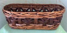 DECORATIVE WOVEN BASKET:NWOT (BREAD/ROLLS, ARRANGEMENT, or STORAGE) picture