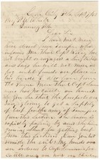 Confederate Commissary Agent Complains No Beef Or Money For Increasing Troops picture