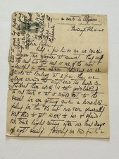 Ship : SS Auguste Victoria”From  Daughter To Papa. Letter 1903 picture