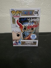 Funko Pop Yamato One Piece Figure #1316 Signed by Michelle Rojas picture